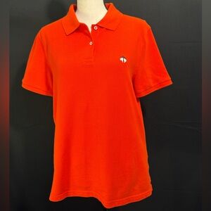 Brooks Brothers Vibrant Orange Polo Shirt